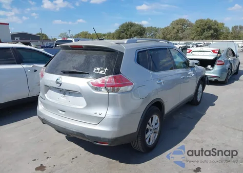 2015 Nissan Rogue Sv from USA, damaged, VIN KNMAT2MT3FP512928